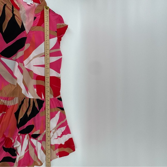Scarpa Pink tropical beachy dress size S - Picture 8 of 8